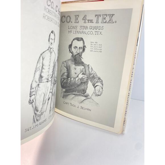 Hood's Texas Brigade: Tom Jones' Sketch Book 1st Edition 1988 Fine/VG Civil War - Picture 7 of 11